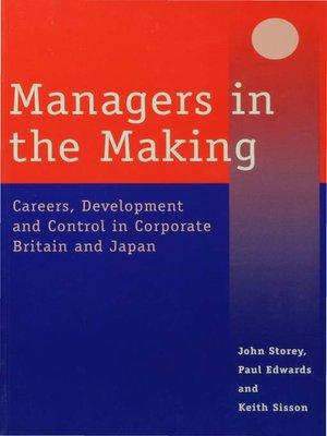 cover image of Managers in the Making